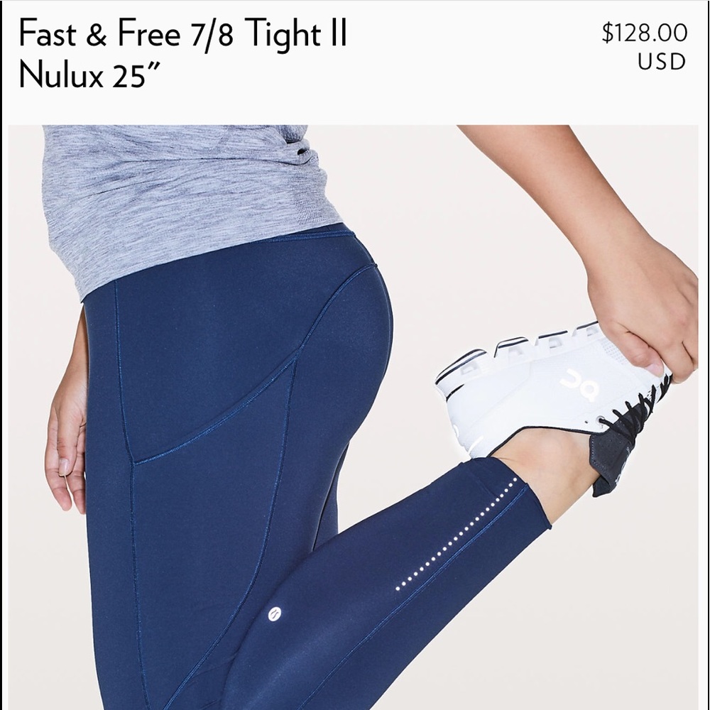 Lululemon Nulux 25” Mint Condition